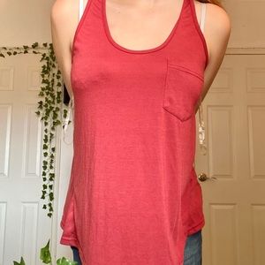 Red tank top from American rag